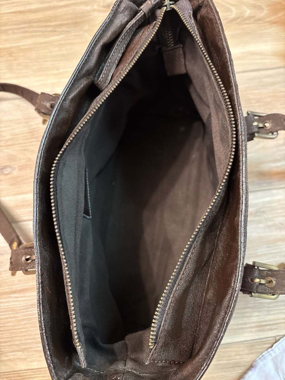 Coach Signature Multicolor Suede and Leather Patchwork Tote RESTORED - Picture 9 of 12